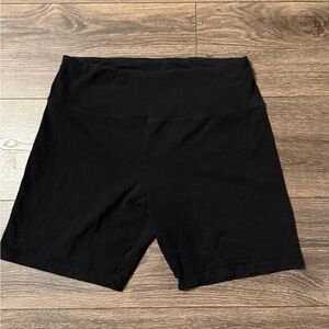 Hollister Women's Black Bike Shorts